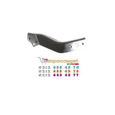 MERCEDES C250 ÖN TAMPON DEMİRİ UÇ SAĞ 2046200285 2008-2014