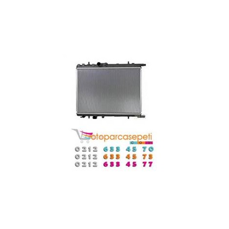 PARTNER RADYATÖR 1330G2-Y6-133315 1.4-1.6-2.0 MOTOR 1996-2008 545X380X18 BEHR ARKA ORJİNAL ALMAN