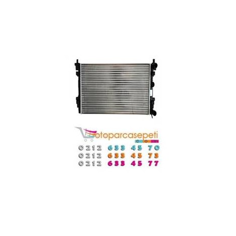 EXPERT RADYATÖR 1330Q7-133024 1.8-1.9 MOTOR 2007-2012 MODEL 377X670X34 VALEO MARKA ORJİNAL