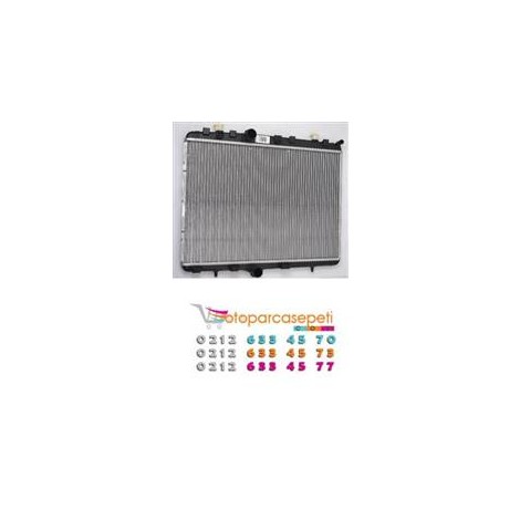 PARTNER RADYATÖR 1330F5-S8 1.4-1.6HDİ MOTOR 2008-2016 MODEL 380X557X27 VALEO MARKA ORJİNAL
