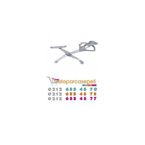 W210 E250 ÖN CAM KRİKOSU SOL 2107201146 1995-1999