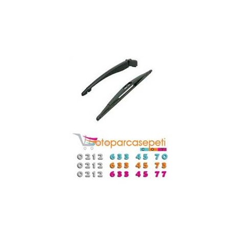 PEUGEOT 207 ARKA SİLECEK KOLU KOMPLE 2006-2012