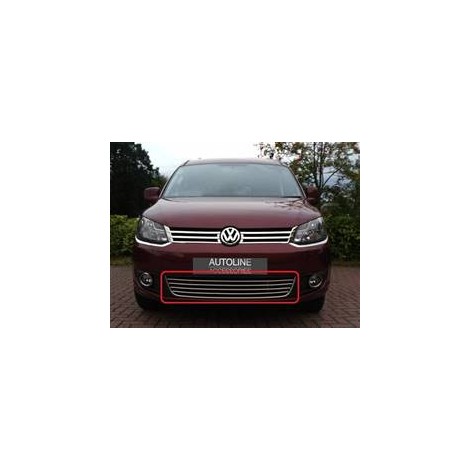 Volkswagen Caddy 2010-2015 Krom Ön Tampon Çıtası 5 Parça (COMFORTLİNE)