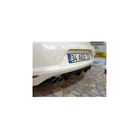 Scirocco Tek Cıkış Difizör boyalı