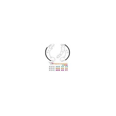 605 BABUÇ BALATA ARKA 77363855 1990-1999 BOSCH MARKA