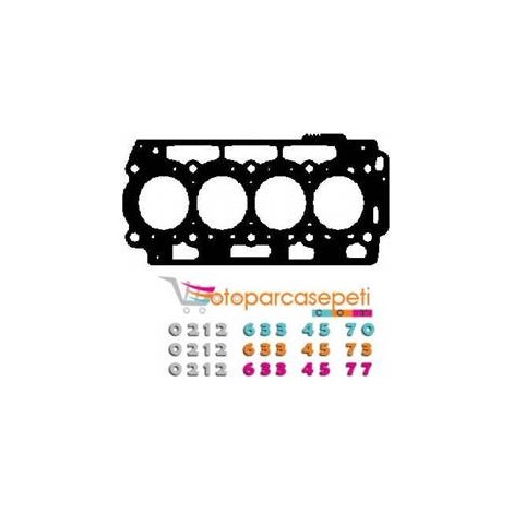 PEUGEOT 1007 SİLİNDİR KAPAK CONTASI 114052-9651364080-2S6Q6051DA 1.4 HDİ 2005-2016 CORTEGO ORJİNAL