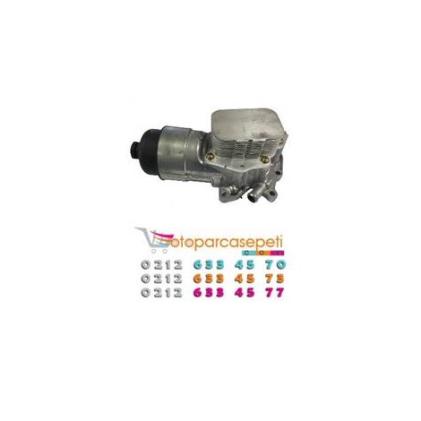 VOLVO S80 D2 YAĞ SOĞUTUCU KOMPLE 1103N9 1.6 D MOTOR 2010-2015 GVA