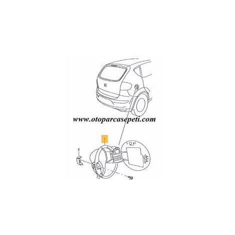 Seat Altea Benzin Depo Kapağı