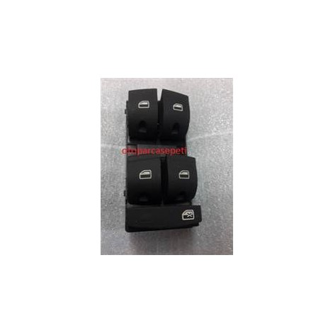 Audi A6 Cam Düğmesi Sol (4 lü)  Sürücü Tarafı 2005-2012 