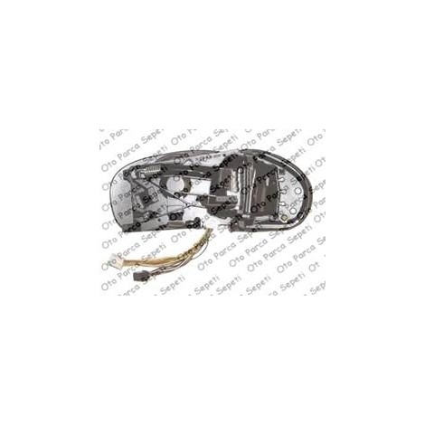 Mercedes C-Serisi 2000-2007 Ayna Kapaksız Sol