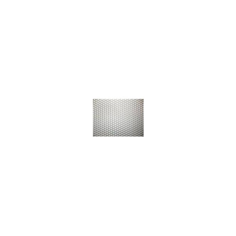 Aluminyum Izgara Naturel Küçük Baklalı 34X120 Cm