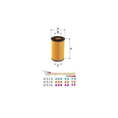 JEEP GRAND CHEROKEE YAĞ FİLTRESİ 611180009 BOSCH MARKA ORJİNAL 2001-2005