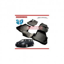 Volkswagen Golf 6 2009-2012 3D Havuzlu Paspas