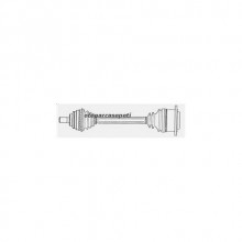 Seat Alhambra 1,8 2,0 V  1197-2001 Komple Aks