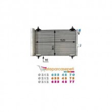 JUMPY KLİMA RADYATÖRÜ 6455CV-Y9-AT BEHR MARKA 1998-2006