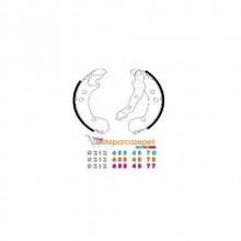 405 PAPUÇ BALATA 4241L6-4241J8-4241K8 PBS MARKA 1992-1996