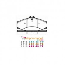 CRAFTER ÖN FREN BALATASI ÇİFT TEKER 2E0698151A 2.0TDİ MOTOR 2006-2016 FERODO MARKA ORJİNAL