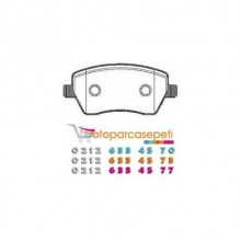 NİSSAN MİCRA FREN BALATASI ÖN 41060AX625  1.5 DSİ 2005-2011