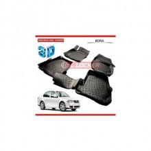 Volkswagen Bora 3D Havuzlu Paspas