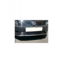 VOLKSWAGEN PASSAT 2011-2014 KROM ÖN TAMPON IZGARASI 3 PARÇA PASLANMAZ ÇELİK