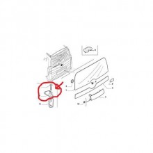 BİPPER BAGAJ TAKOZU 46770619 2008-2015