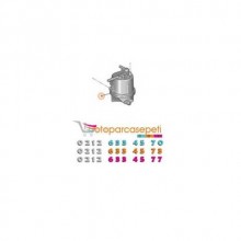 PEUGOT 107 MAZOT FİLİTRESİ 190199 1.4 HDİ 2005-2014