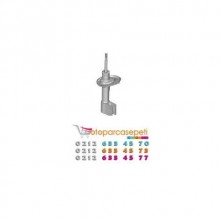 CİTROEN C4 PİCASSO AMORTİSÖR SOL 5202ZS 1.6-1.8-2.0 MOTOR 2007-2014 MONROE ORJİNAL