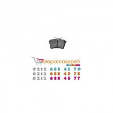 308 FREN BALATA ARKA 2007-2014 425414-425429-15