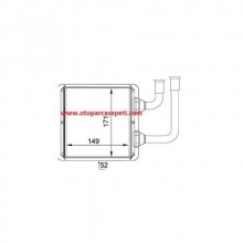 Galaxy I (WGR) Kalorifer Radyatörü  1,9 TDI 1996-06