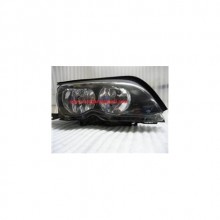 BMW E46 Far (Siyah Zemin) Sol 2001 Sonrası