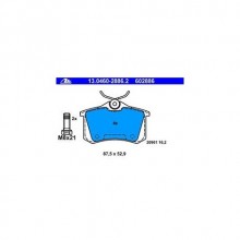 Skoda Super B arka balata 2003-2008