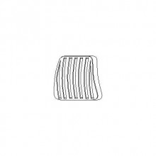 OPEL ASTRA PEDAL LASTİĞİ 1998-2004