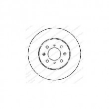 Honda Civic 1.6 Ön Disk Ayna (2000-2005)