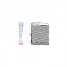 Renault Clio  1,4 16 V  Kalorifer Radyatörü 2005 - 2009 1,4 16 V