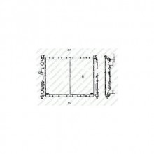 FİAT  TEMPRA  RADYATÖR   SX-AX  AC