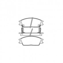 Hyundai Accent Fren Balatası Ön