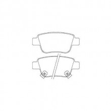 Toyota Avensis Arka Fren Balatası 2003-2009