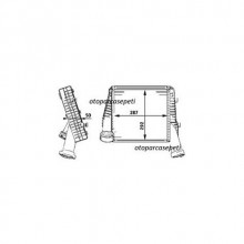 Audi Q7 Interkol Radyatörü Sol (Intercooler) 2006-2012