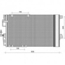 Opel Astra G Klima Radyatörü 2003 SONRASI